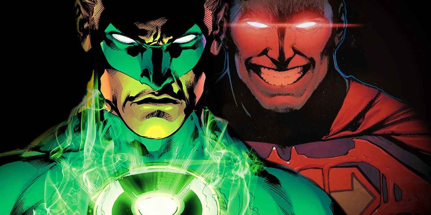 Green Lantern vs Evil Superman Comic