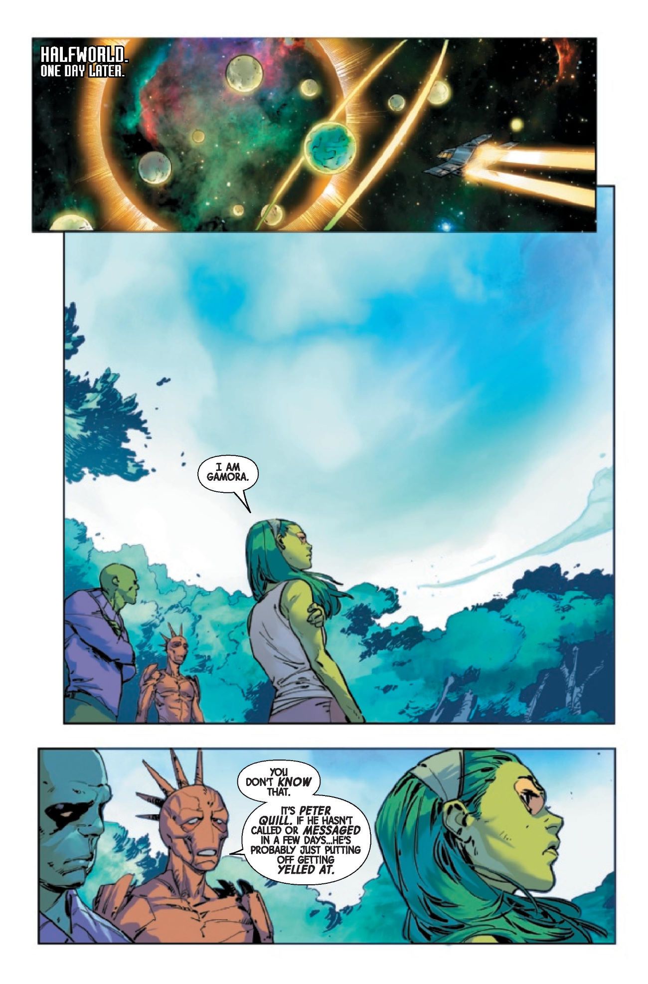 Guardians Galaxy 3 Comic Preview 1