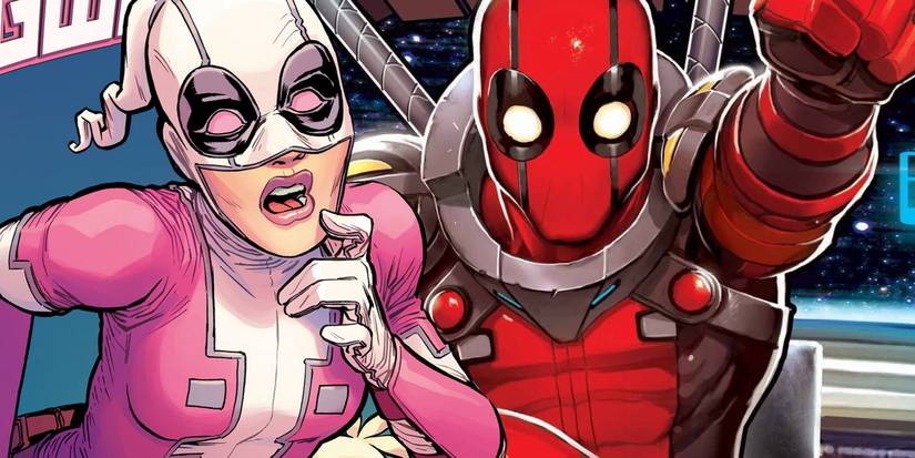 Gwenpool and Deadpool Comic Art