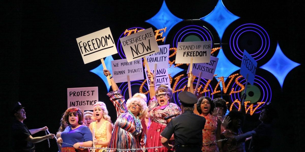 A protest in Hairspray 