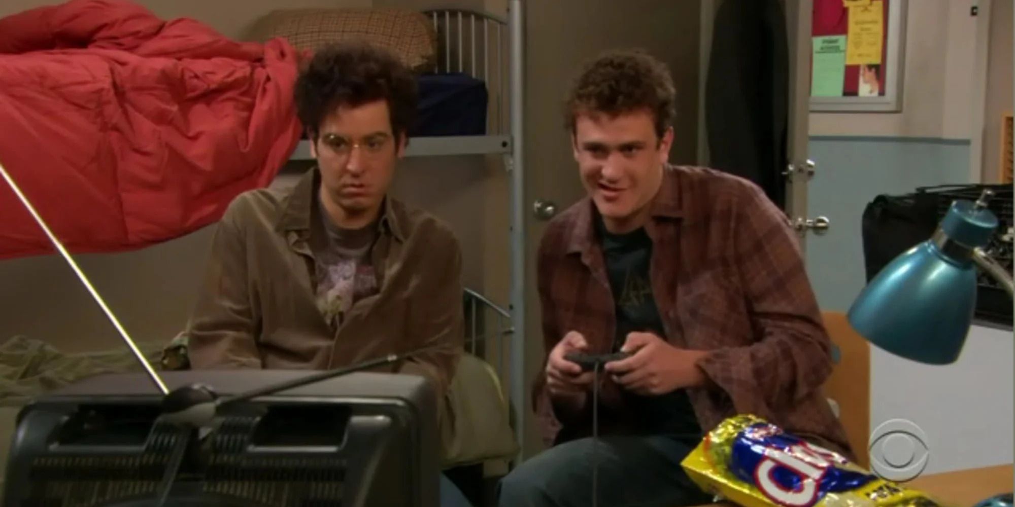 Marshall and Ted in college