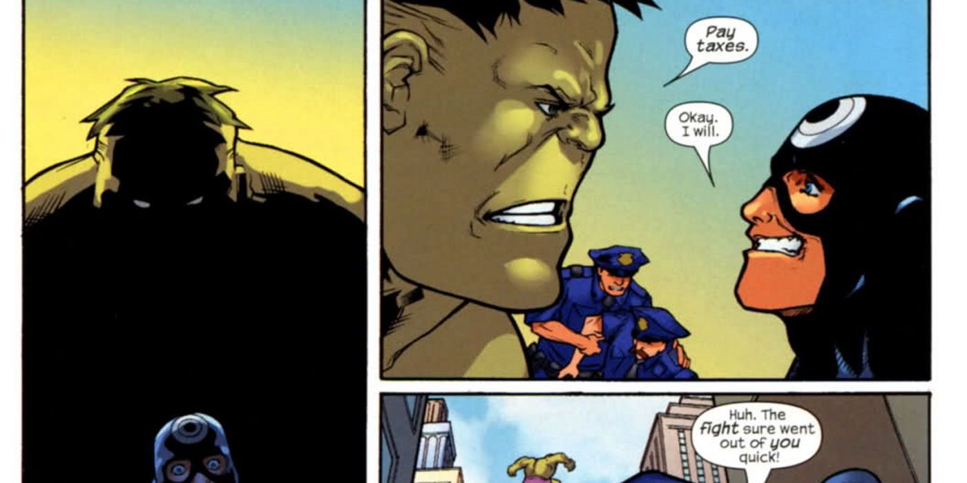 Hulk vs Bullseye
