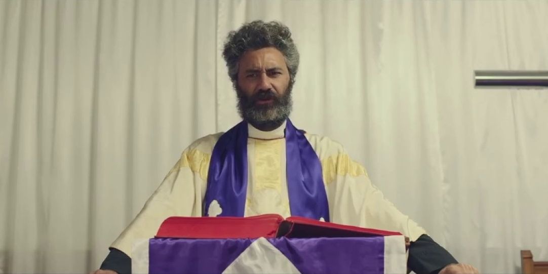 Hunt For the WIlderpeople Minister Taika Waititi Cropped