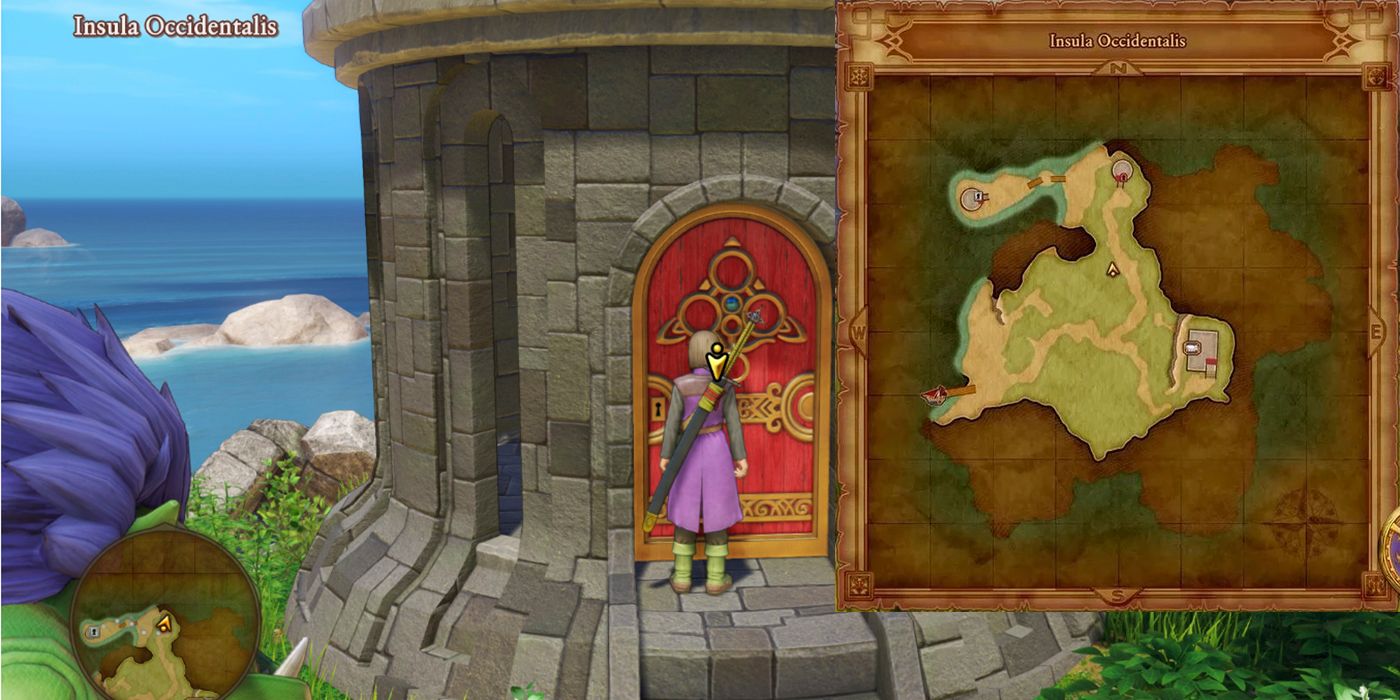 Insula Ocidentalis Red Door Dragon Quest