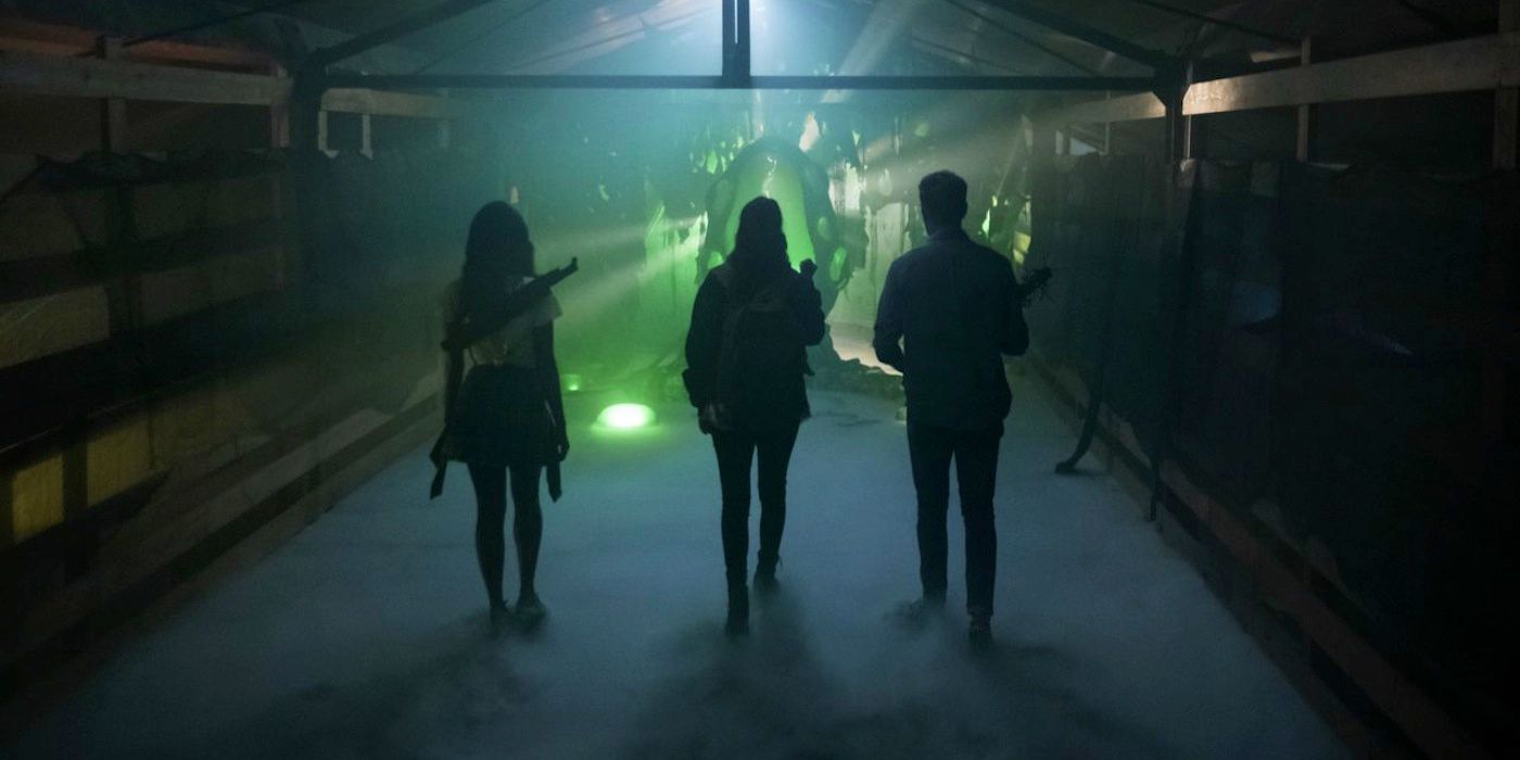 Into The Dark Crawlers Trio Approaches Cocoon