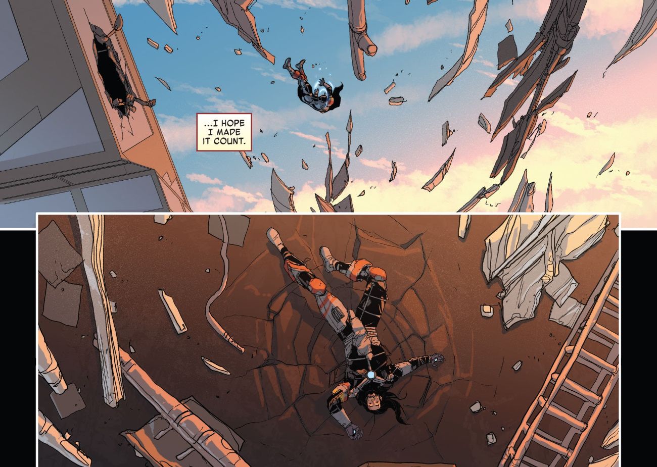 Iron Man 2020 Death Comic