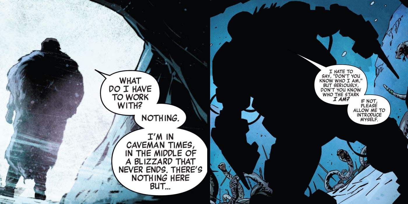 Iron Man Ice Age Armor Comic