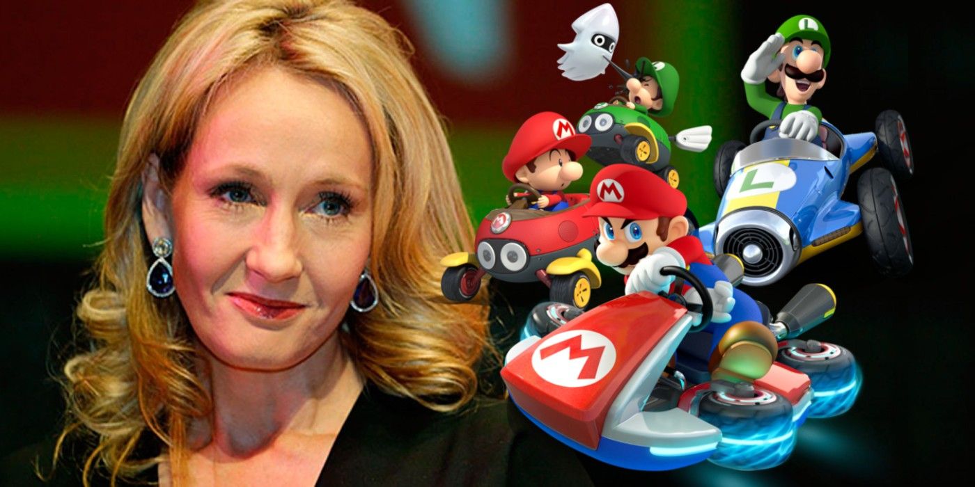 JK Rowling Reveals Favorite Mario Kart Character