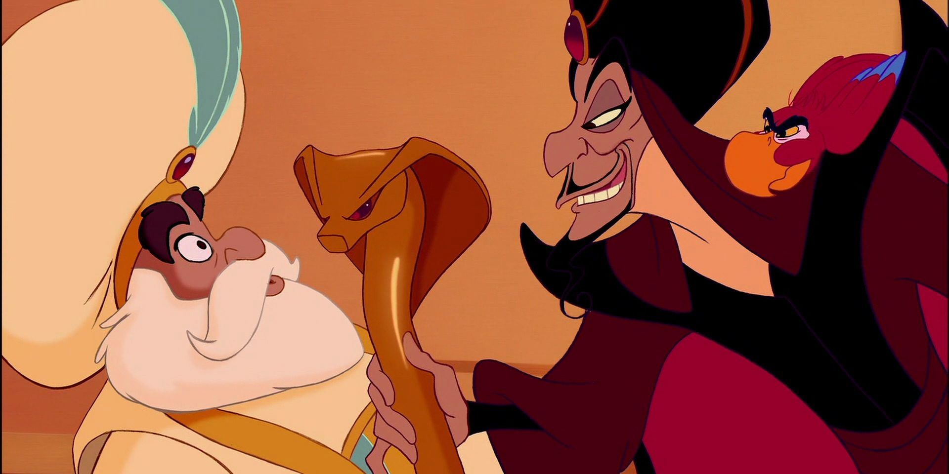 Jafar and the Sultan from Disney's Aladdin