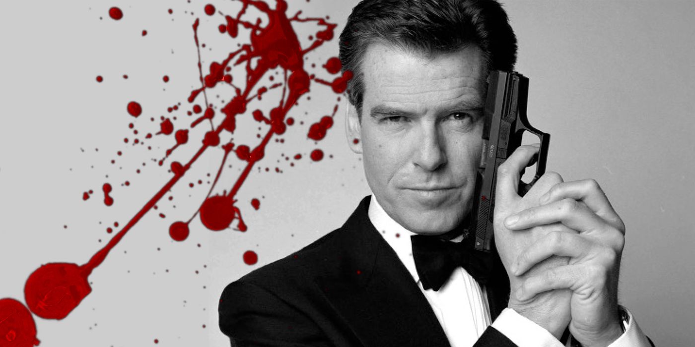 James Bond blood splatter