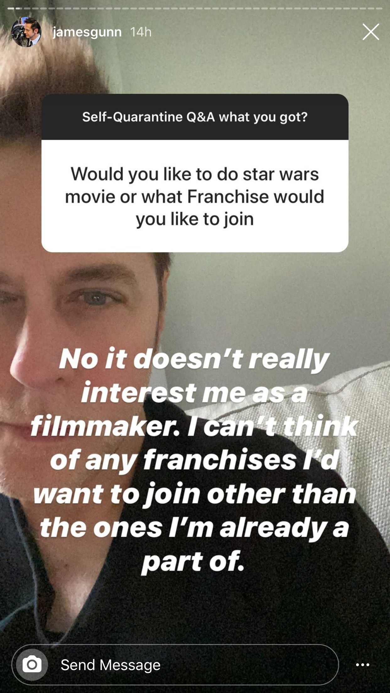 James Gunn Talks Star Wars