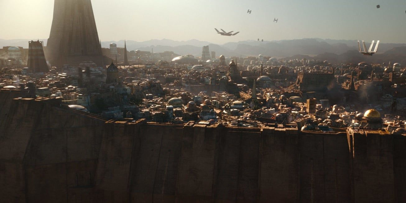 A city in the planet Jedha in Star Wars