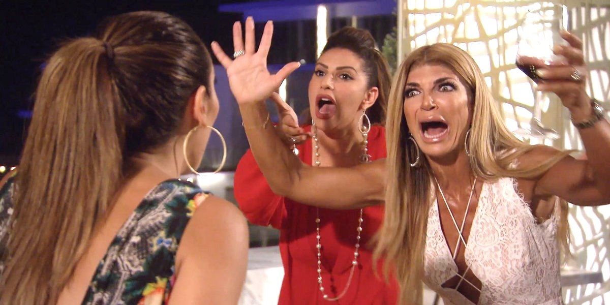 Jennifer and Teresa argue with Melissa in Mexico on RHONJ