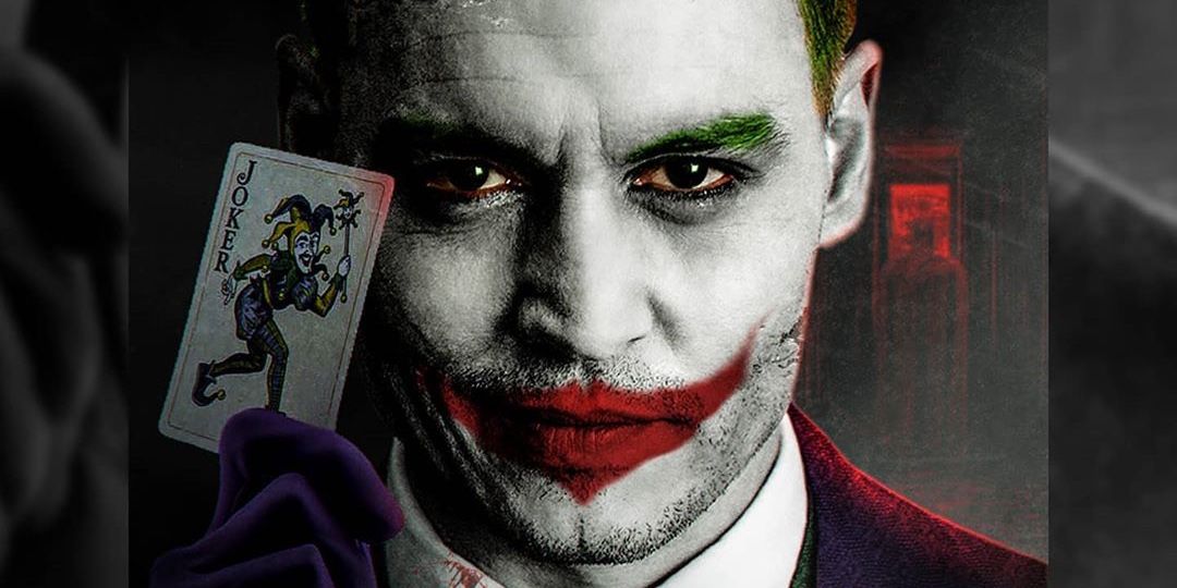Johnny Depp Joker fan art