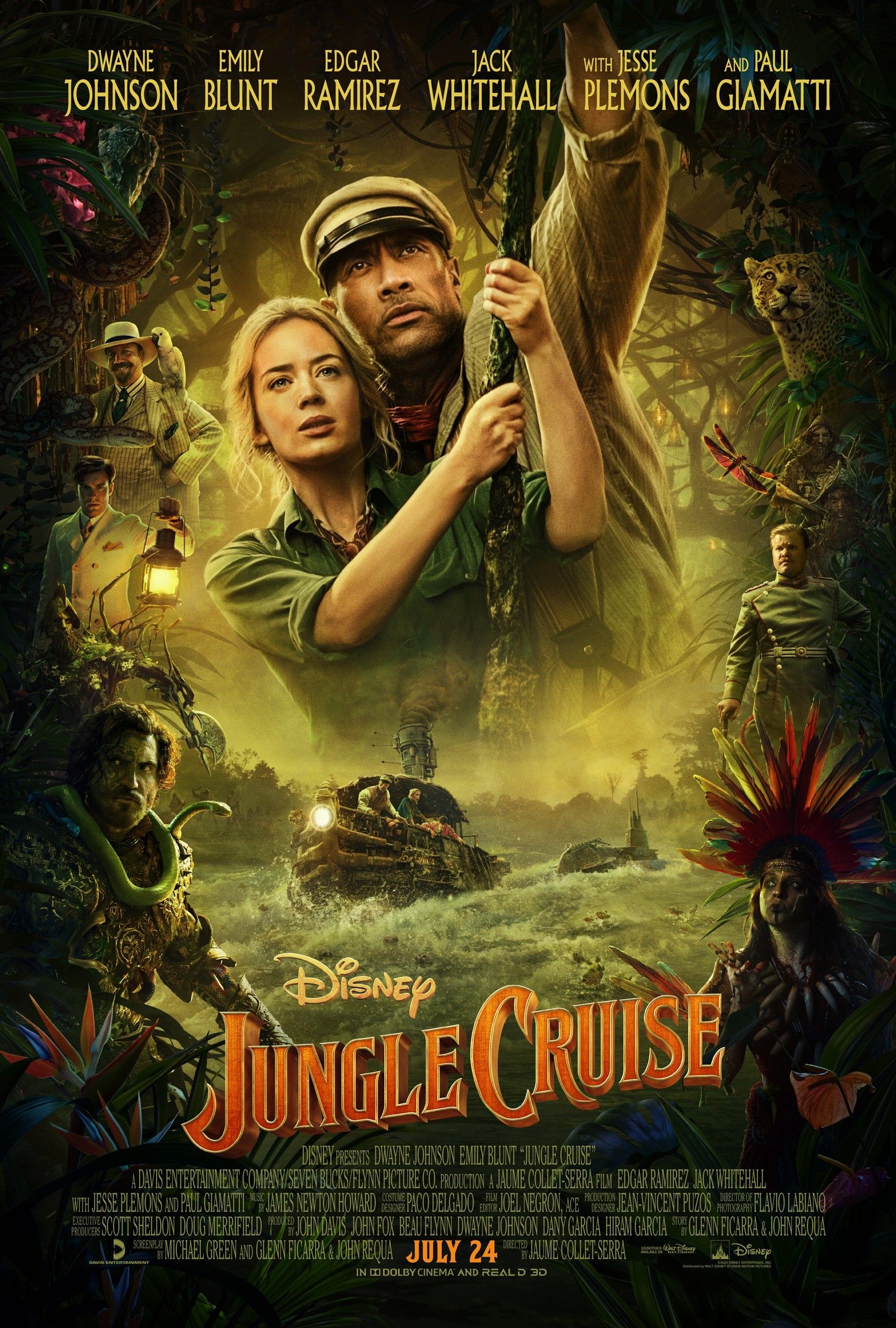 Jungle Cruise 2020 poster