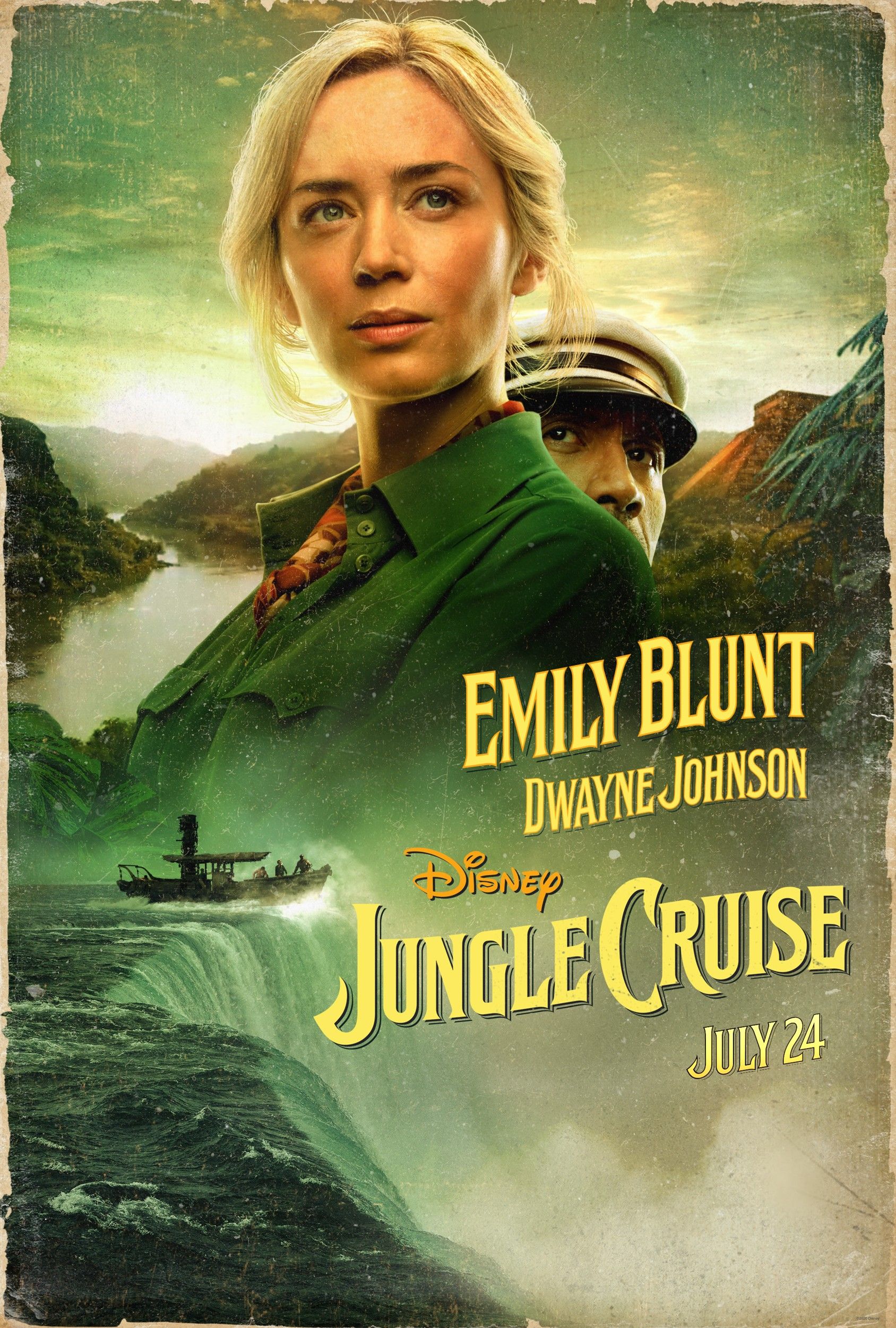 Jungle Cruise Emily Blunt poster