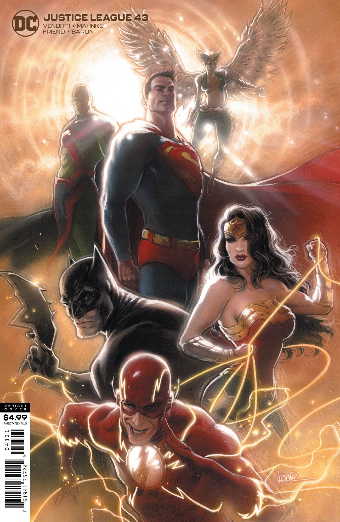 Justice League 43 Comic Variant Cover