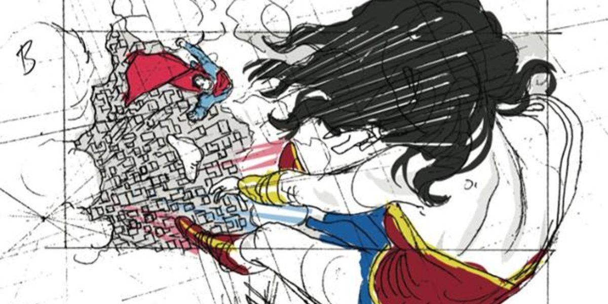 Justice League Mortal Storyboard Cropped