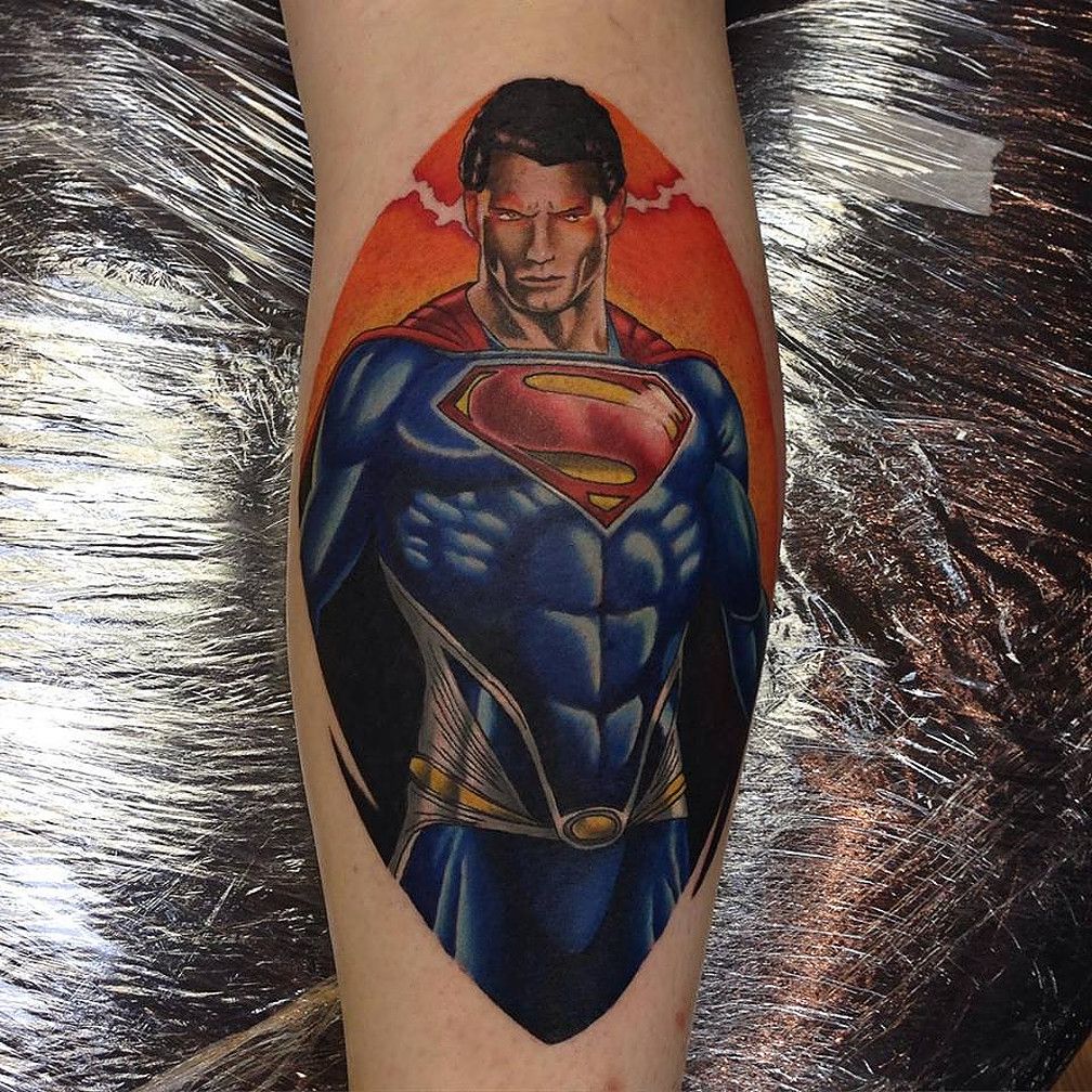 Alessio - Superman tattoo photo