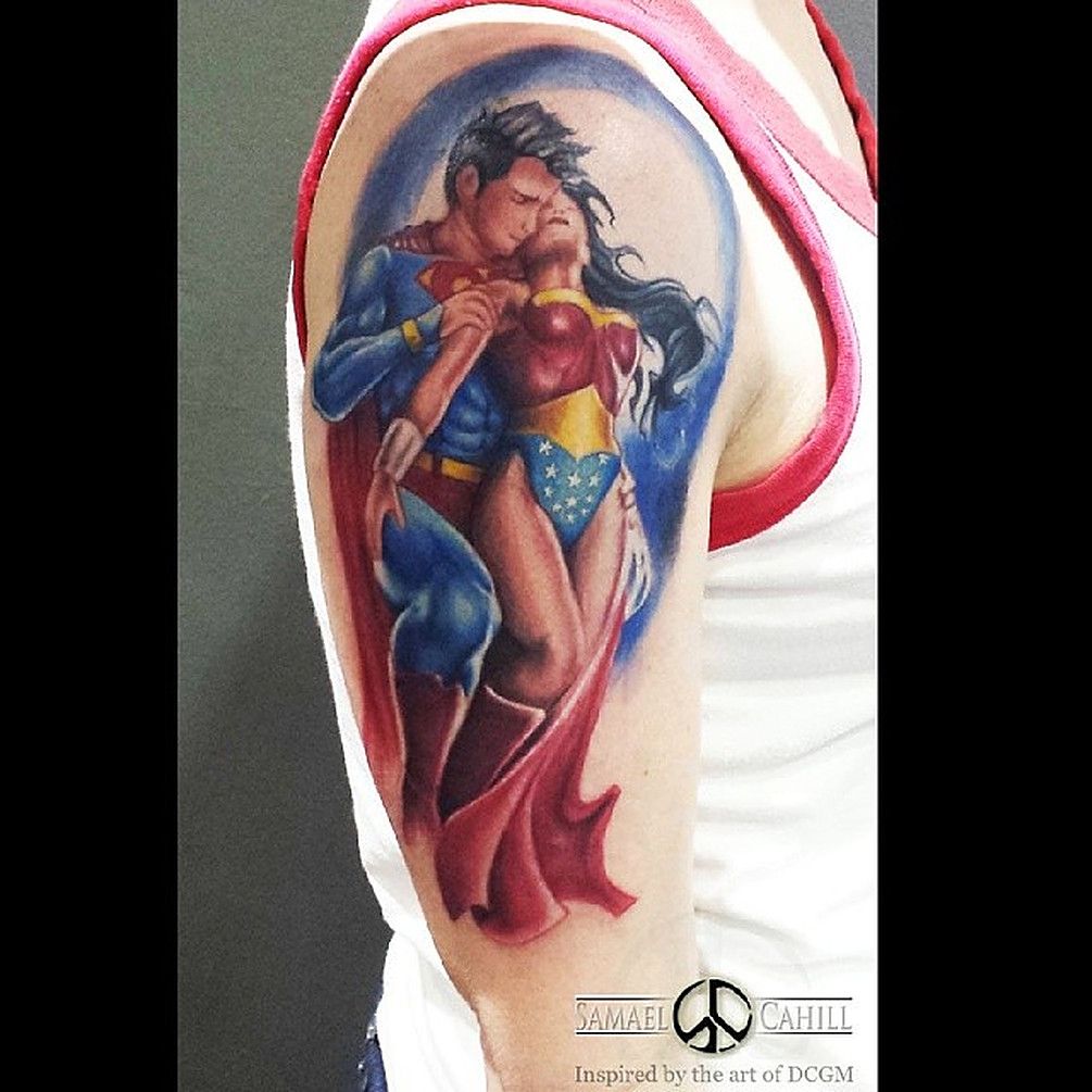 Steel Life Tattoo - Superman tattoo by Michael Jones | Facebook