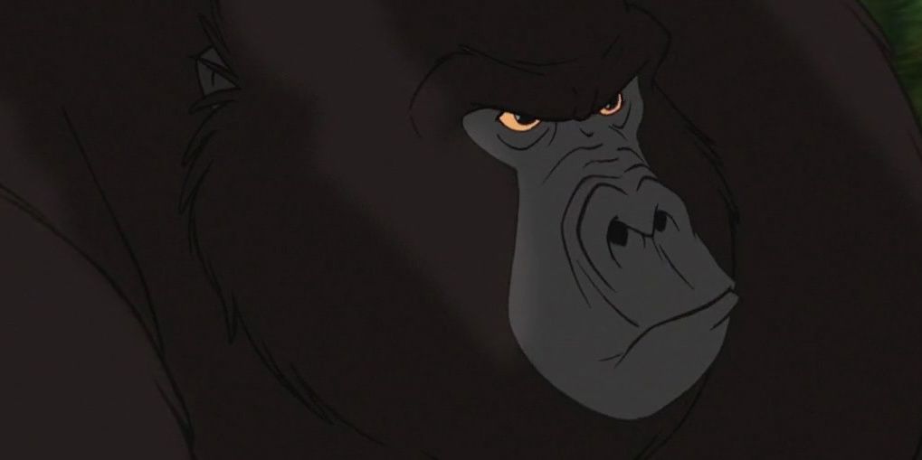 Kerchak looking angry off- screen on Tarzan