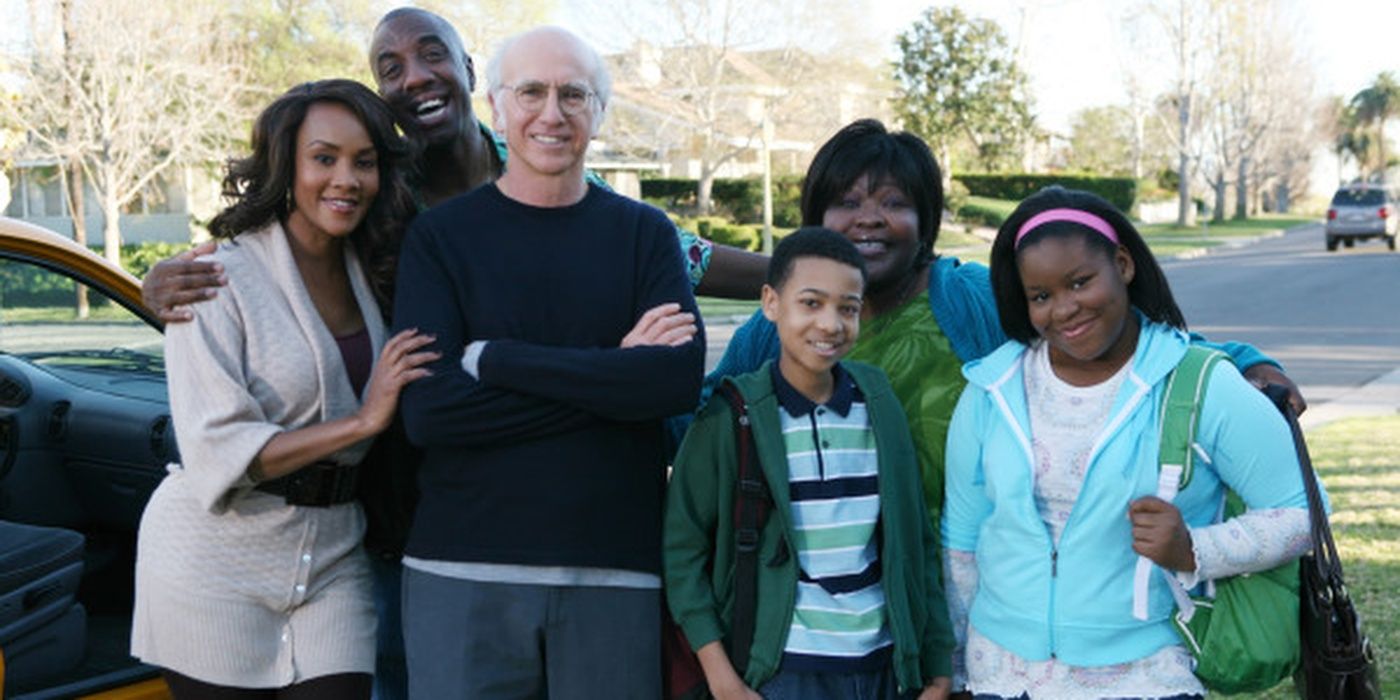 Larry and the Black family in Curb Your Enthusiasm