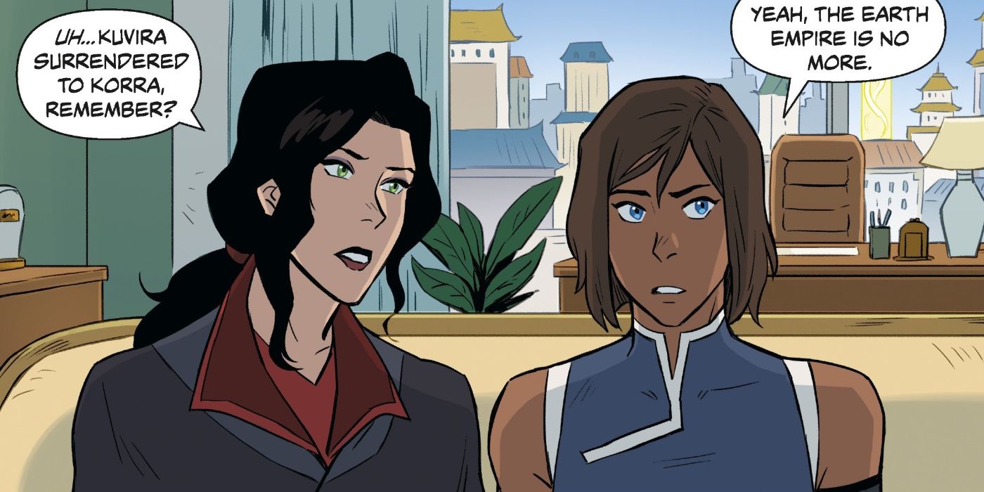 Legend of Korra Comic with Asami
