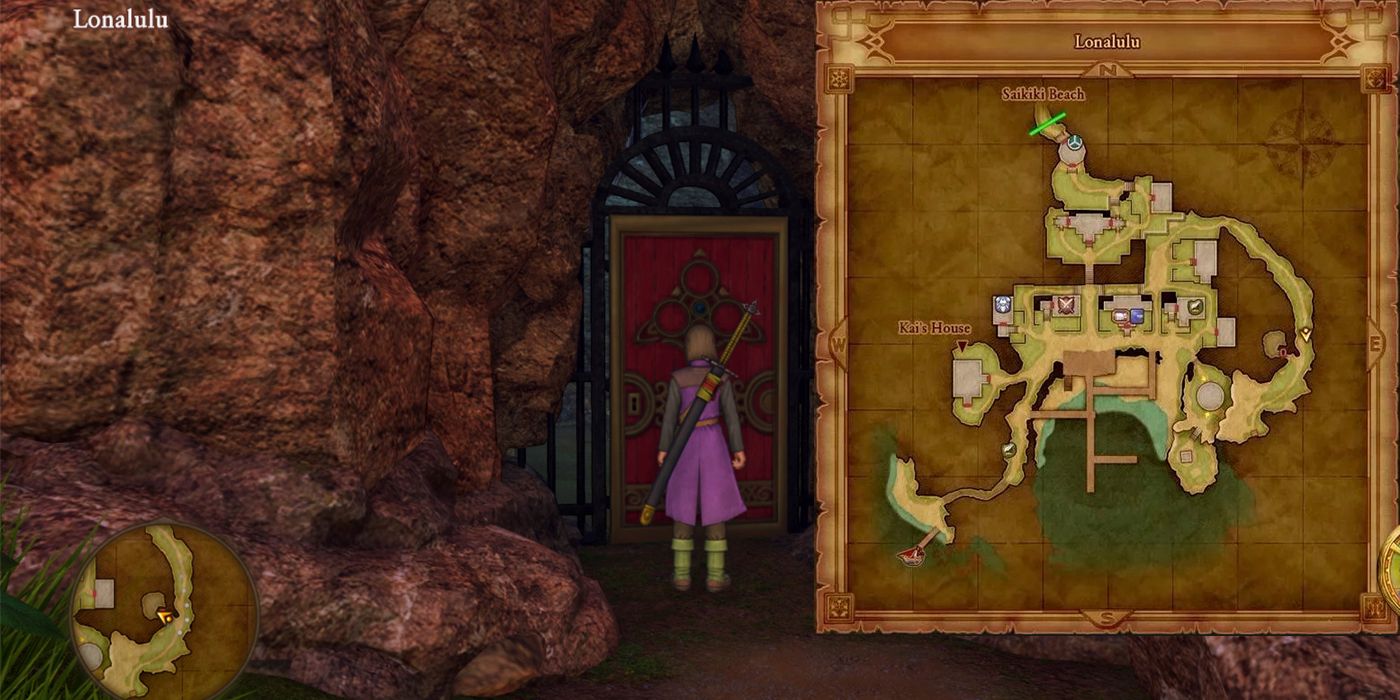 Lonalulu Red Door Dragon Quest