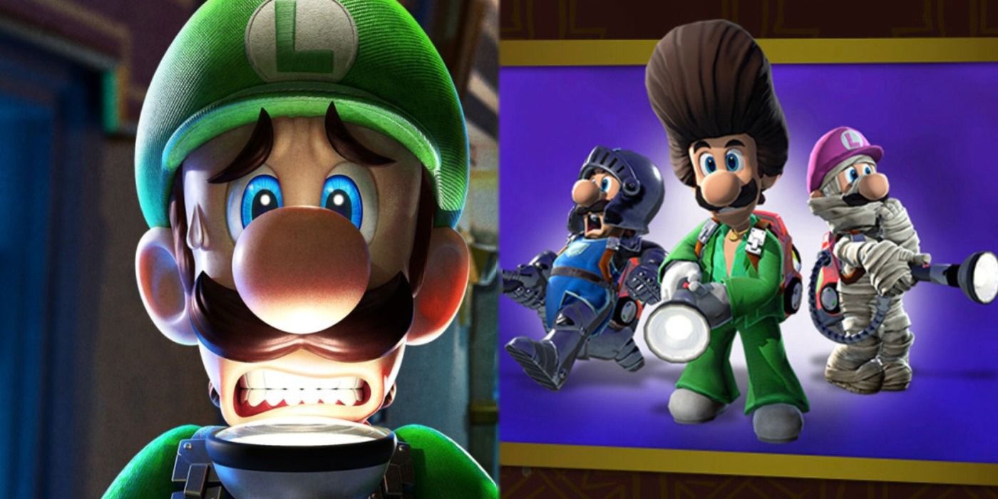 Luigi's Mansion Cover DLC