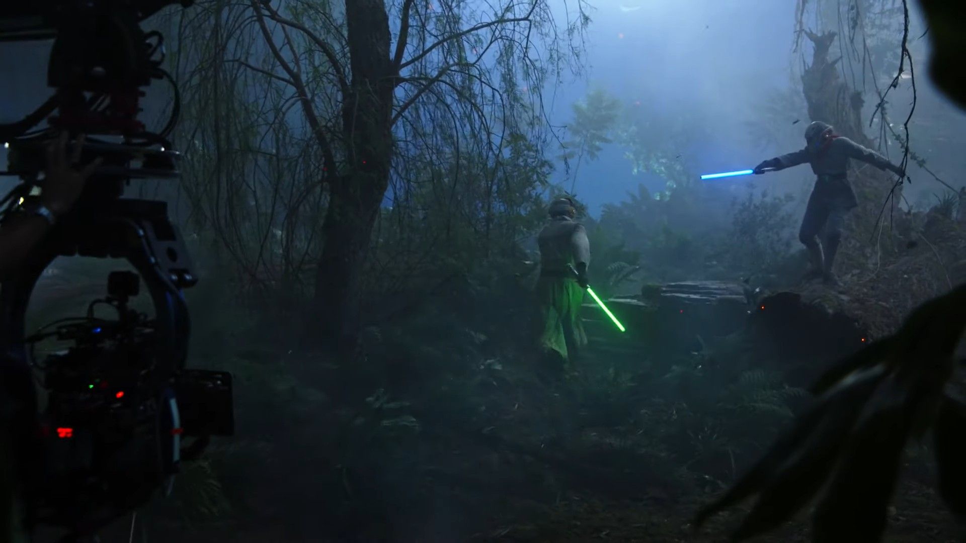 Luke Leia TROS fight scene 4