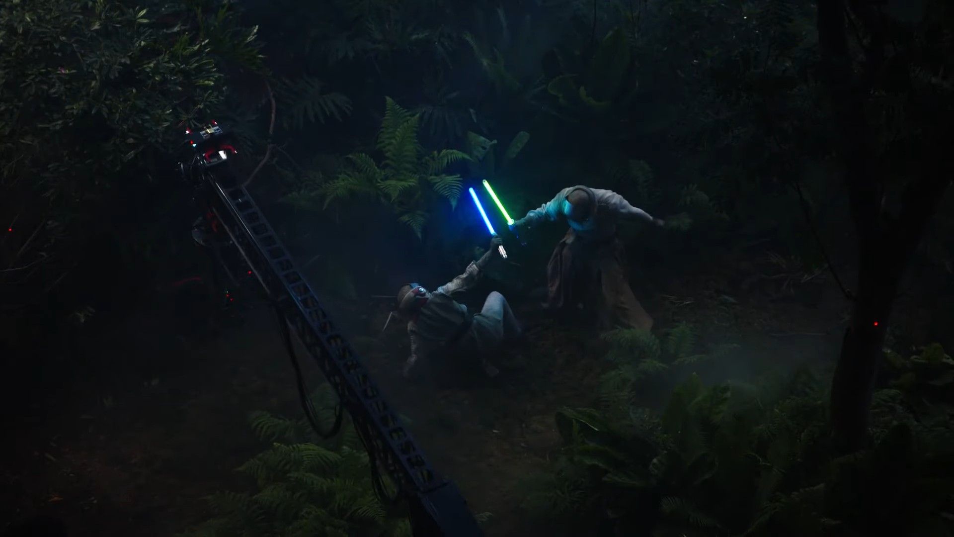 Luke Leia TROS fight scene 5