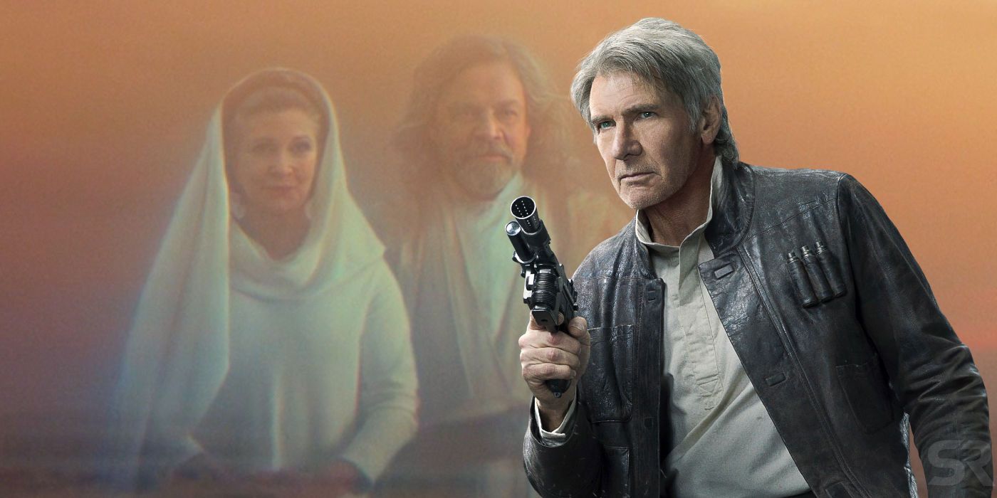 Luke, Leia, and Han Solo in Star Wars Sequel Trilogy