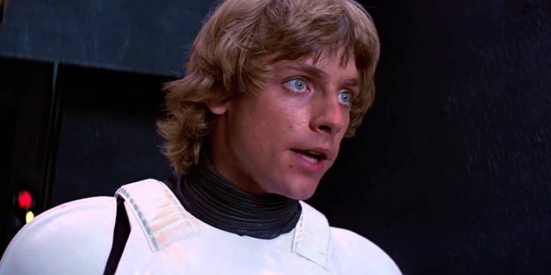 Luke Skywalker introduces himself to Leia in a New Hope