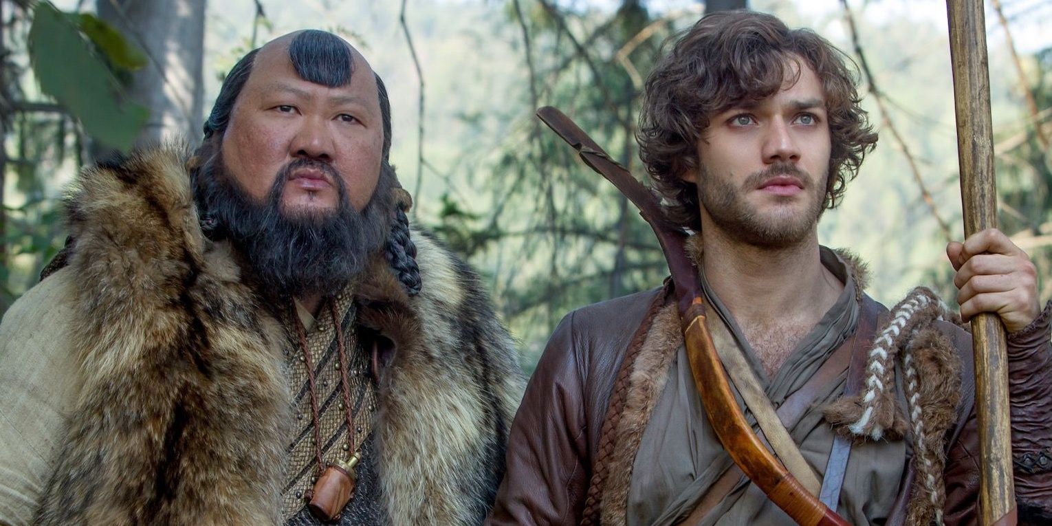 benedict wong Lorenzo Richelmy in marco polo 