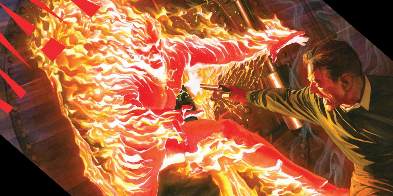 Marvel Comic Alex Ross Torch