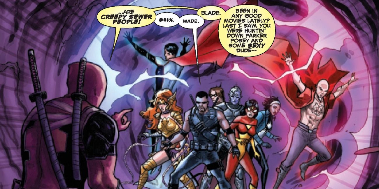 Marvel Comic Deadpool Strikeforce