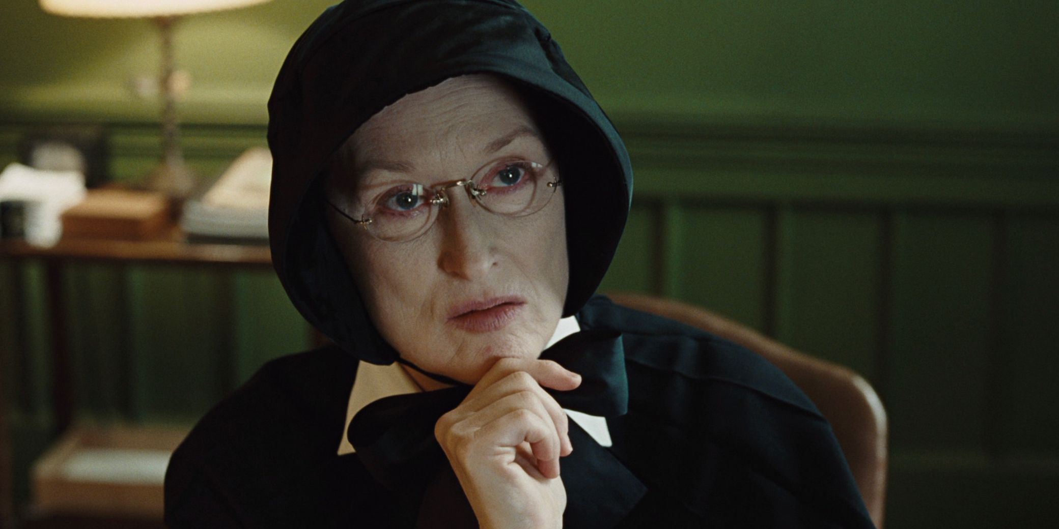 Meryl Streep as a nun in Doubt