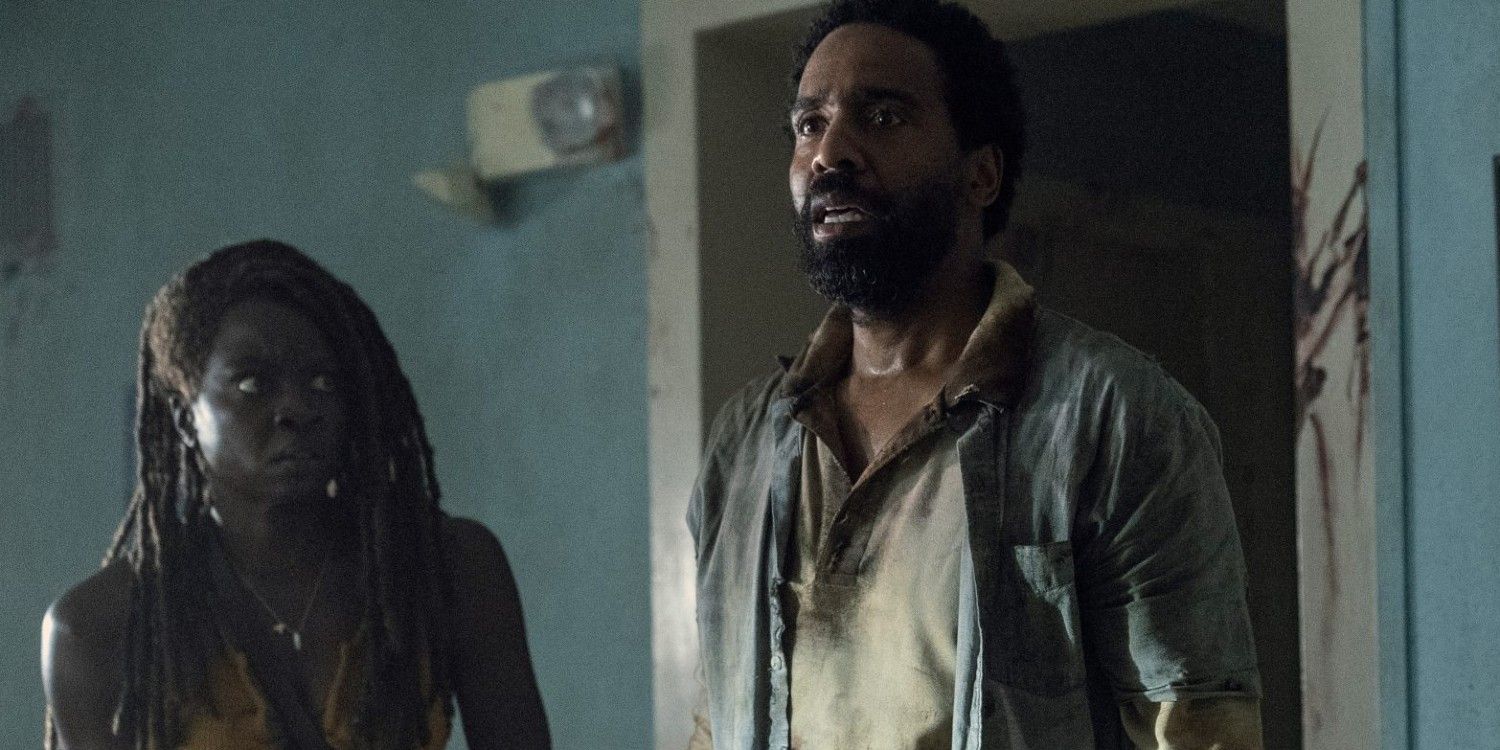 Michonne avec Virgil dans The Walking Dead saison 10 Ce que nous devenons