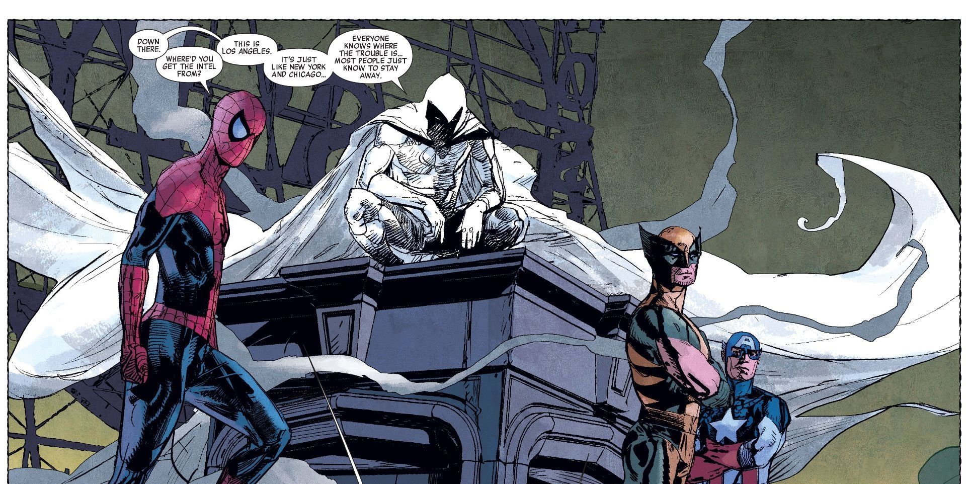 Marc Spector Wolverine in Marvel comics