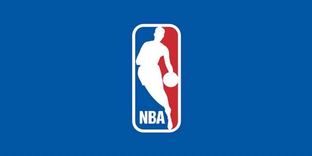 NBA Logo blue background