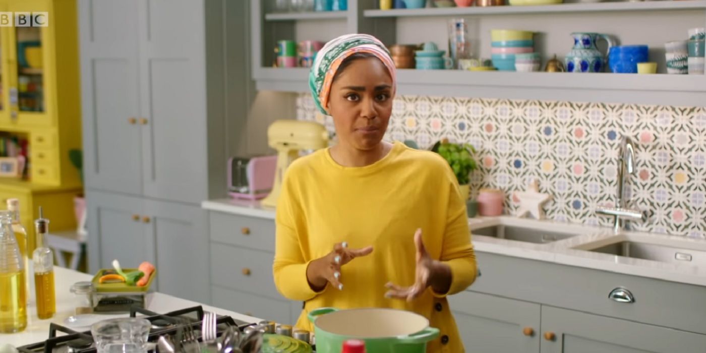 Nadiyas Time to Eat The Great British Baking Show Champion Nadiya Hussain Stirs It Up on Netflix