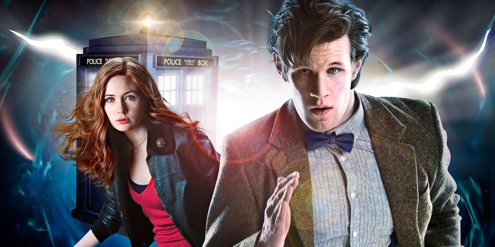 11th Doctor and Amy Pond promo photo