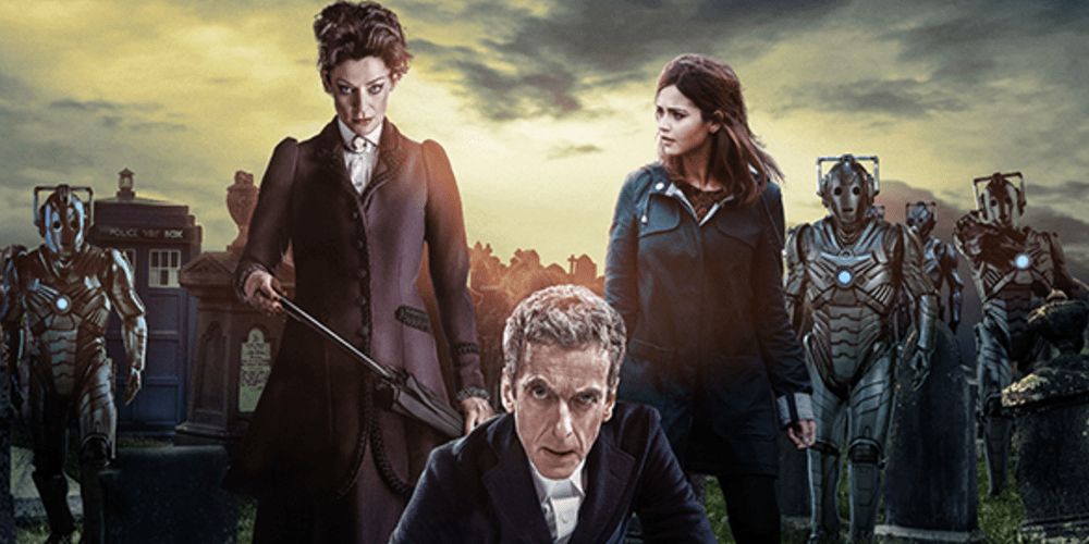 Doctor Who Season 8 promo photo with 12th doctor