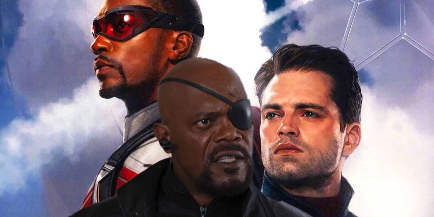 Nick Fury Falcon and the Winter Solider