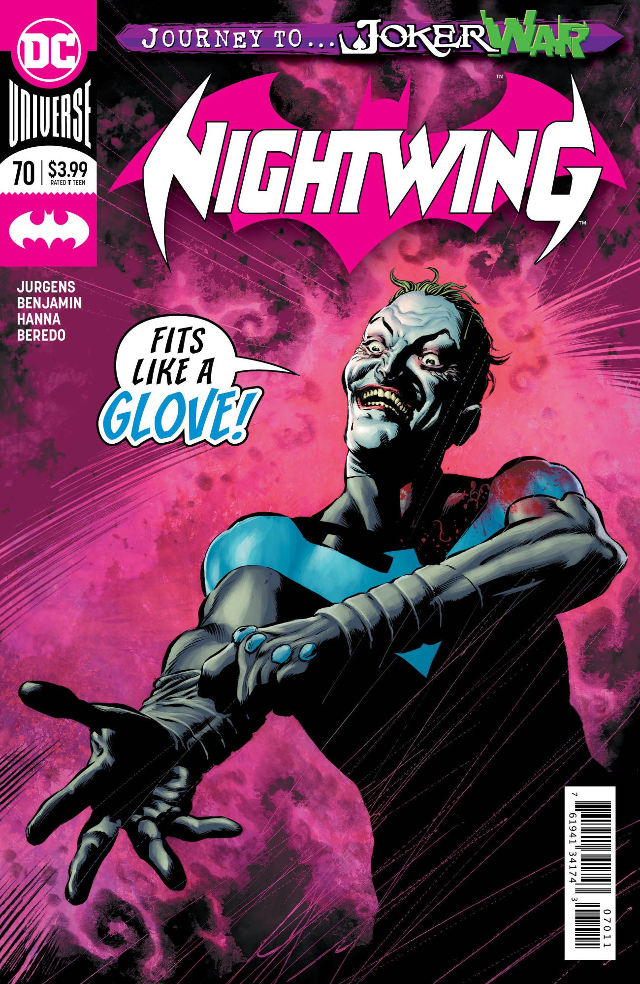 Nightwing 70 Comic Cover