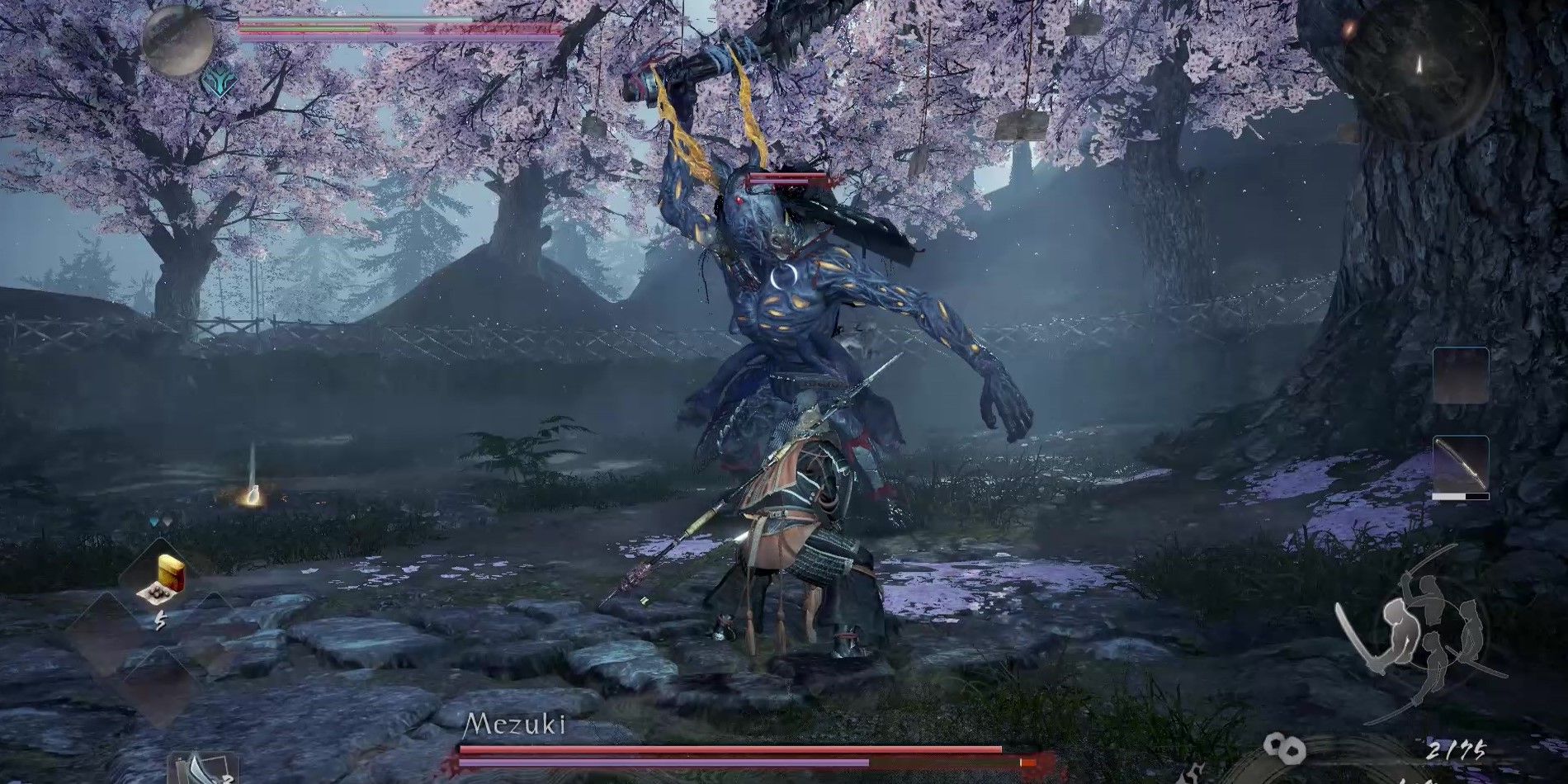 Nioh 2 Mezuki Slam