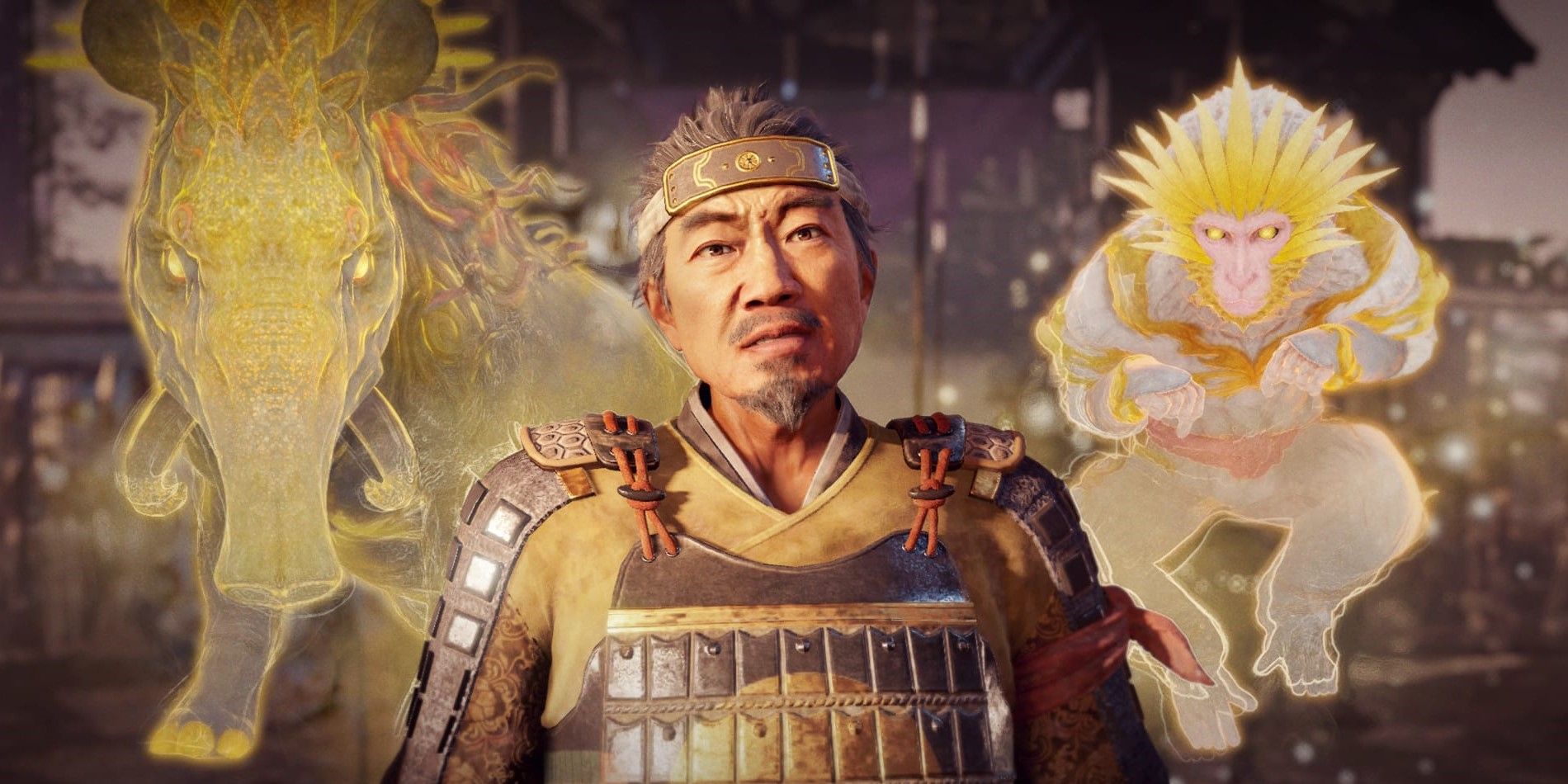 Nioh 2 Monkey and Boar