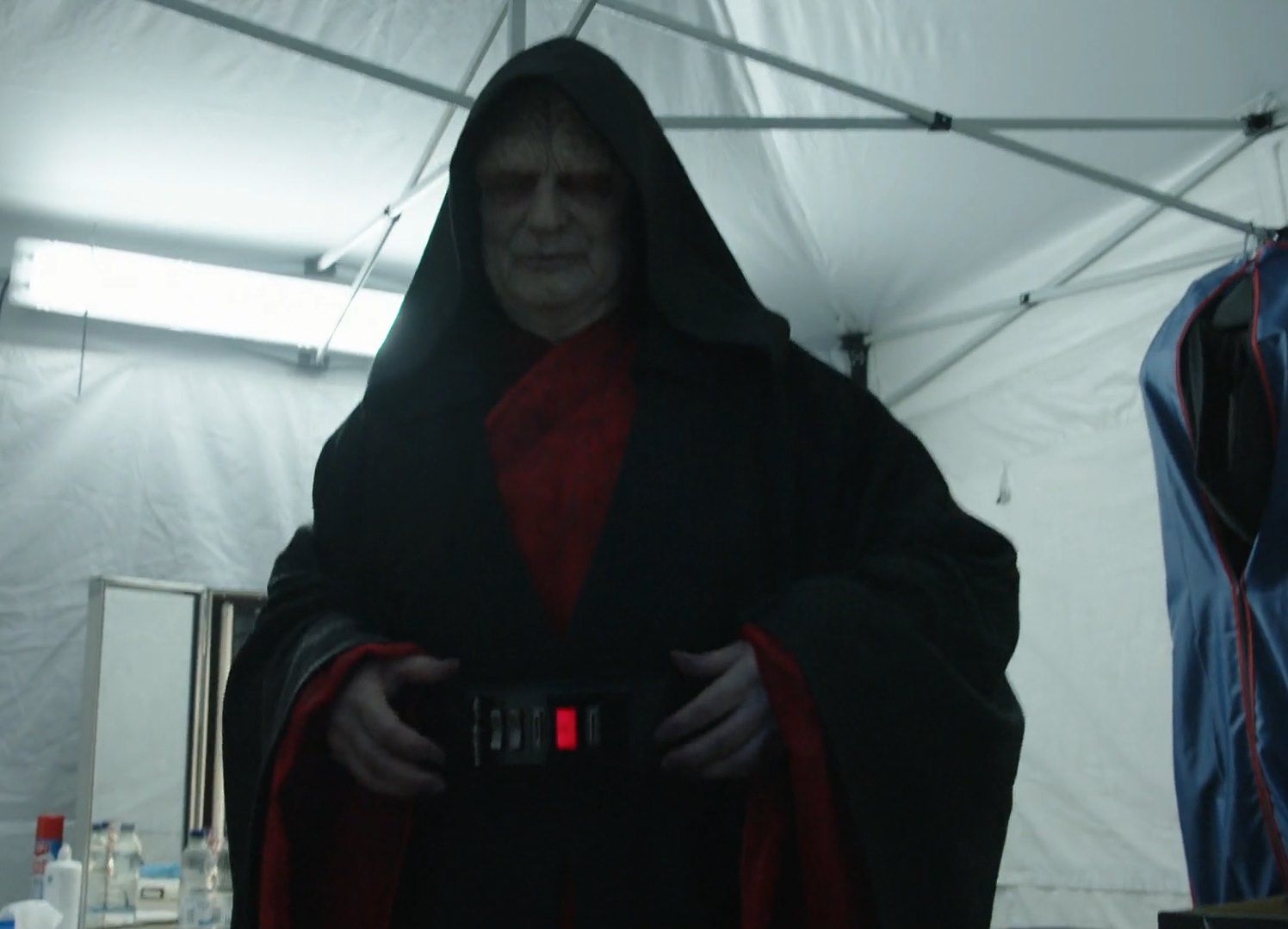 Palpatine Red Costume Rise of Skywalker Documentary