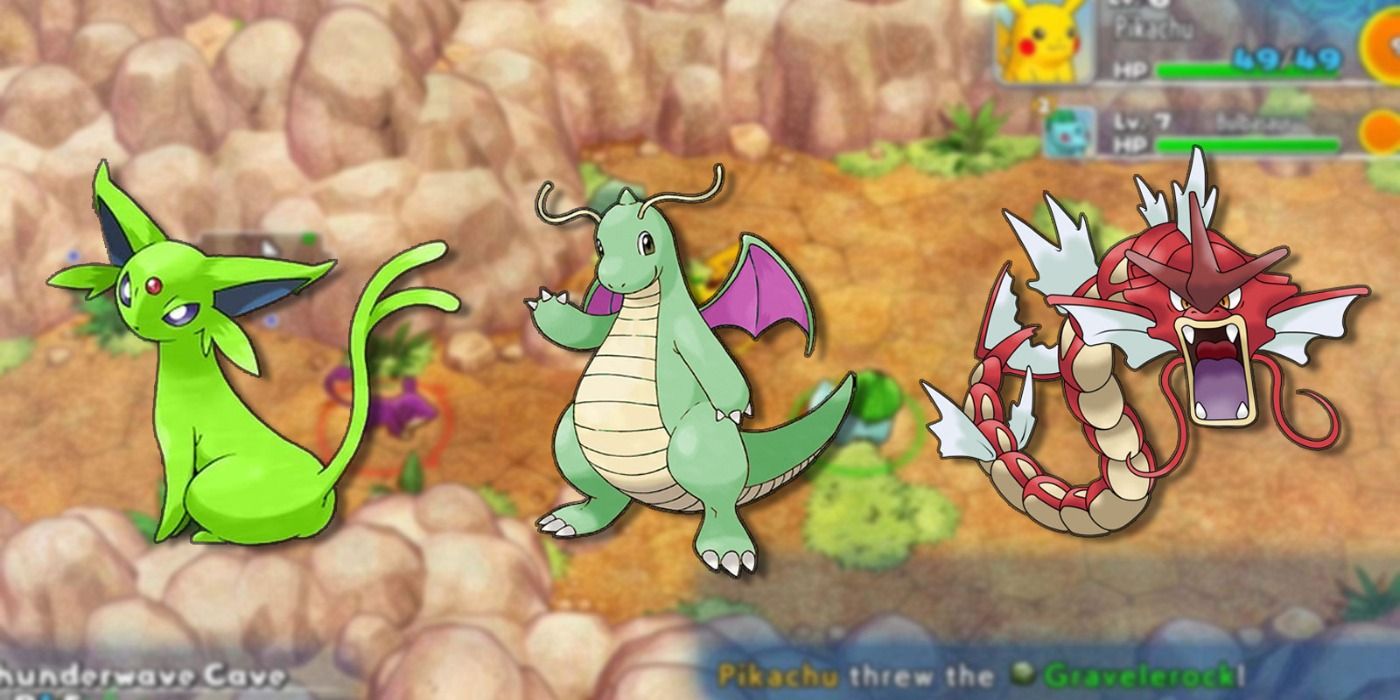 Pokémon Mystery Dungeon Shiney Pokemon
