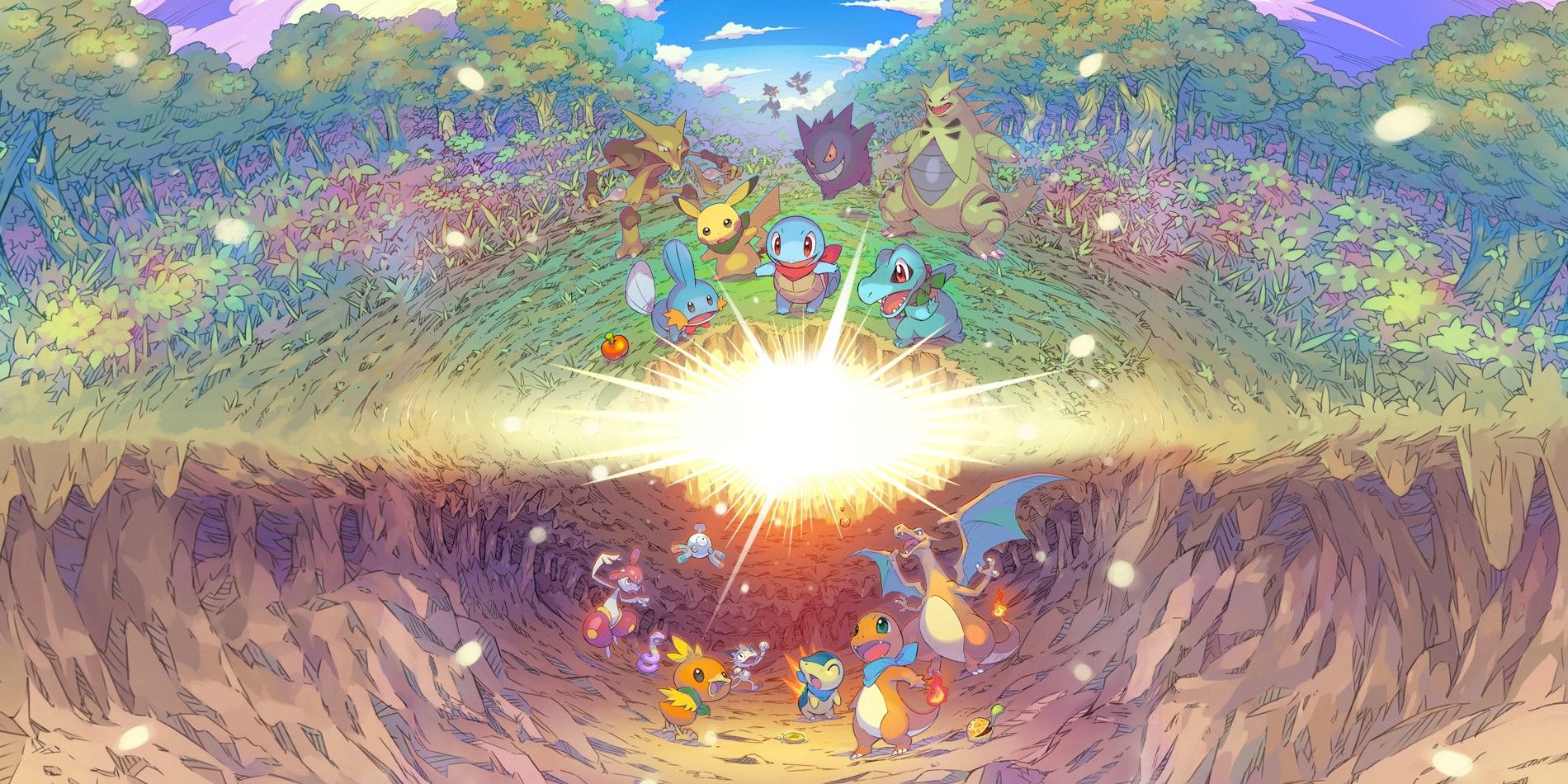 The cover of Pokemon Mystery Dungeon